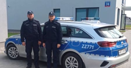 Piaseczno. Piechotą wracał ze szpitala. Był na skraju wyczerpania