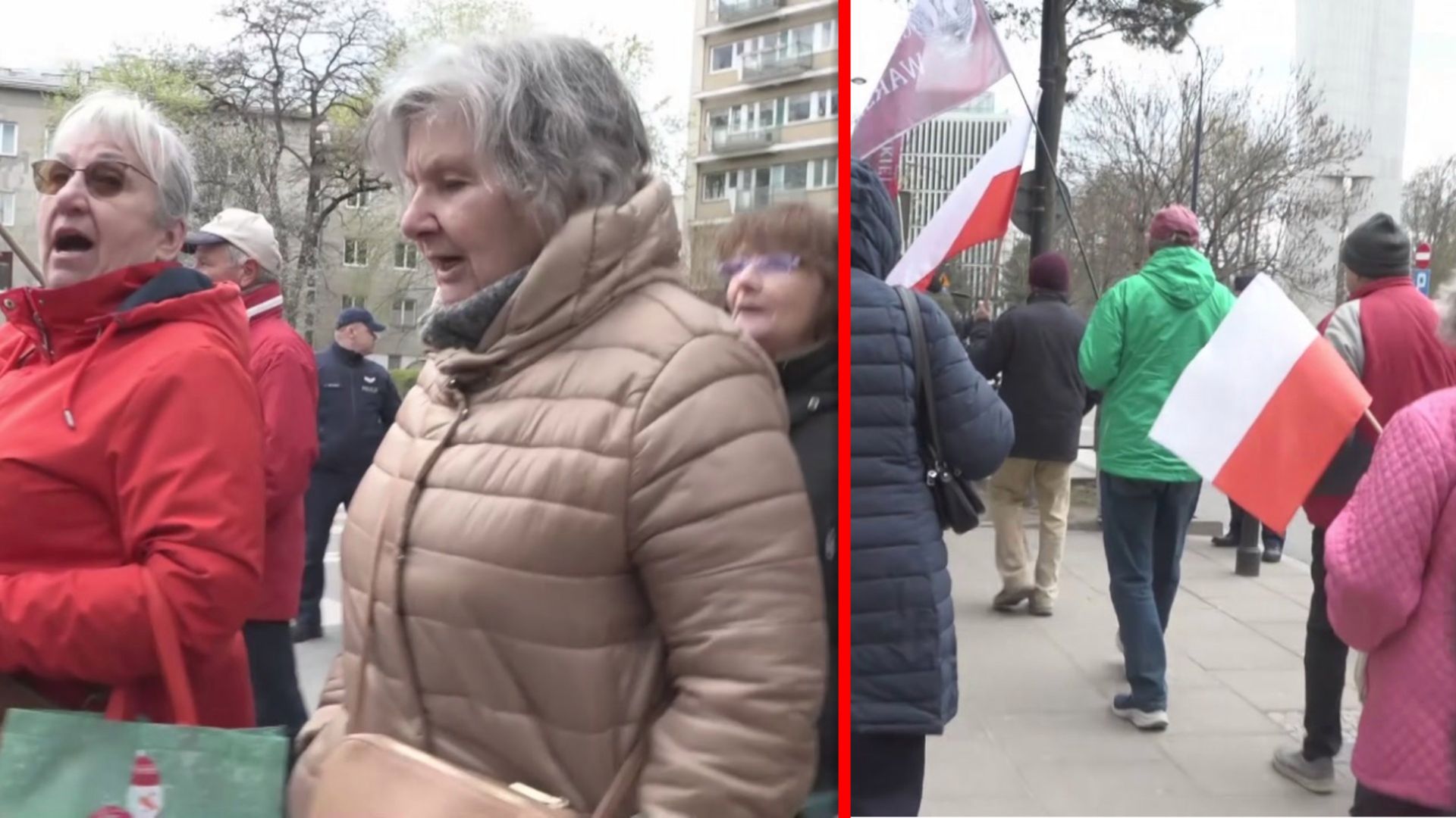 "On jest pierwszy pośród nas". Nagle zaintonowali pieśń dla Nawrockiego