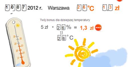 Pogodne doładowanie w Orange - temperatura wyznacza bonus za doładowanie