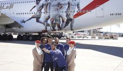 Ronaldo, Bale, Ramos, Benzema i Marcelo z Realu Madryt na samolocie Emirates