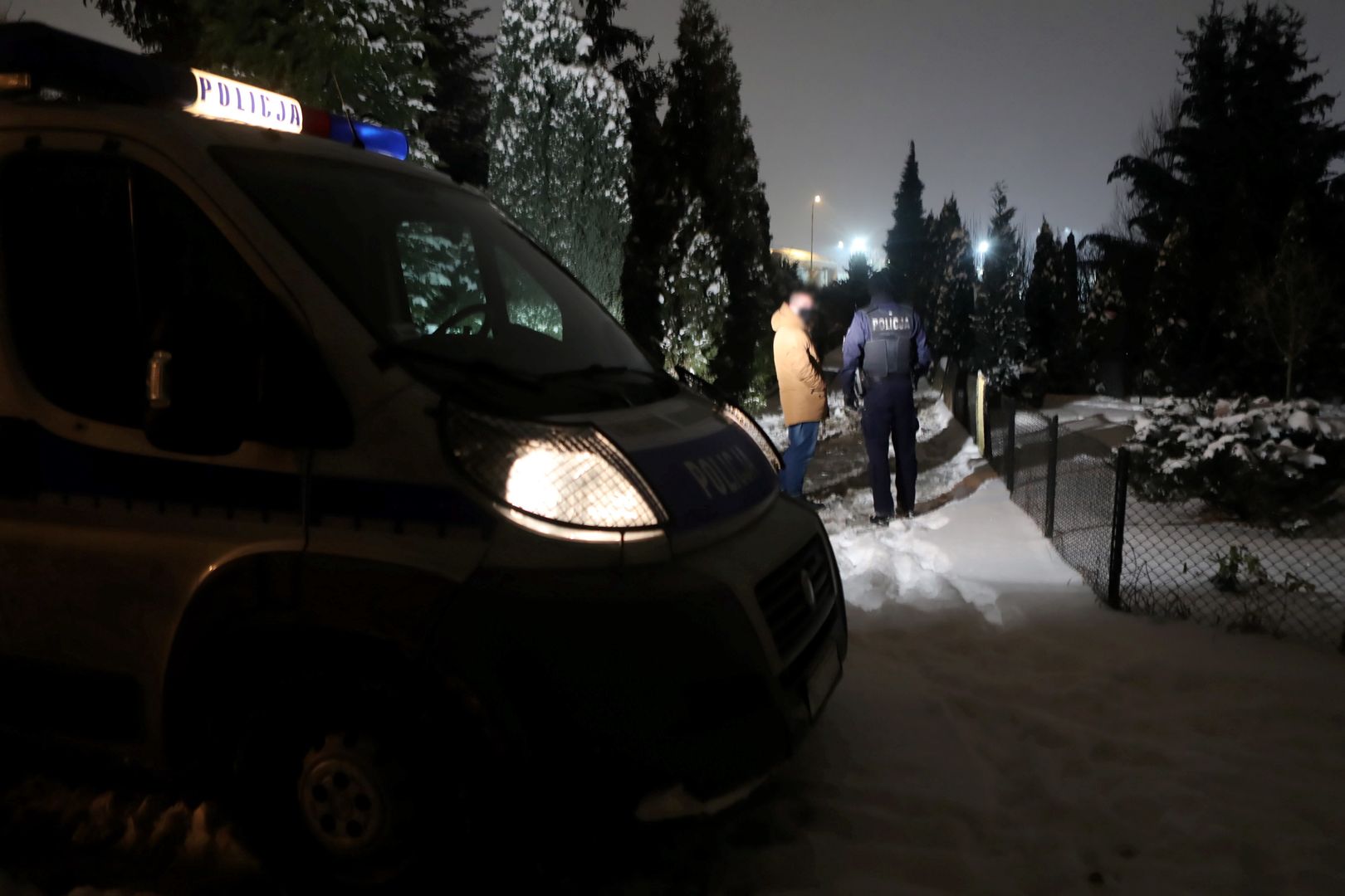 Strzały w Sławnie. Potrącił pieszych i chciał uciec