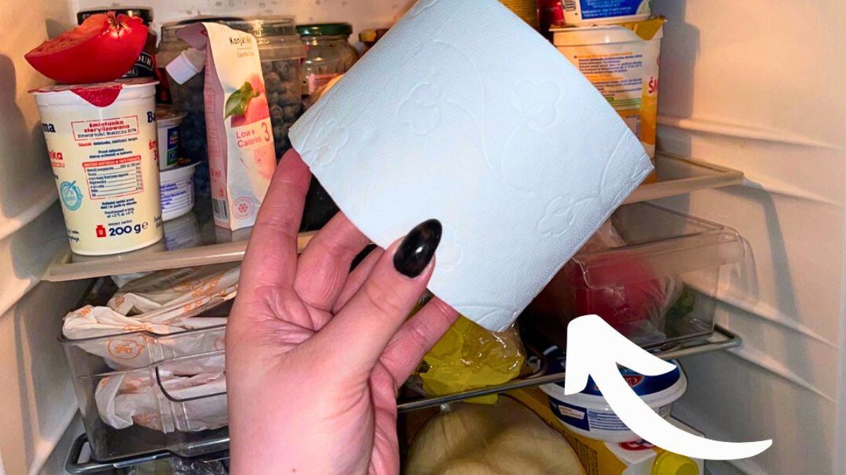 Rolka papieru w lodówce to nie żart, a znakomity patent