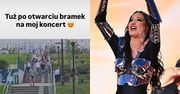 Dantejskie sceny przed koncertem Justyny Steczkowskiej. "Mam nadzieję, że nic się panu nie stało"
