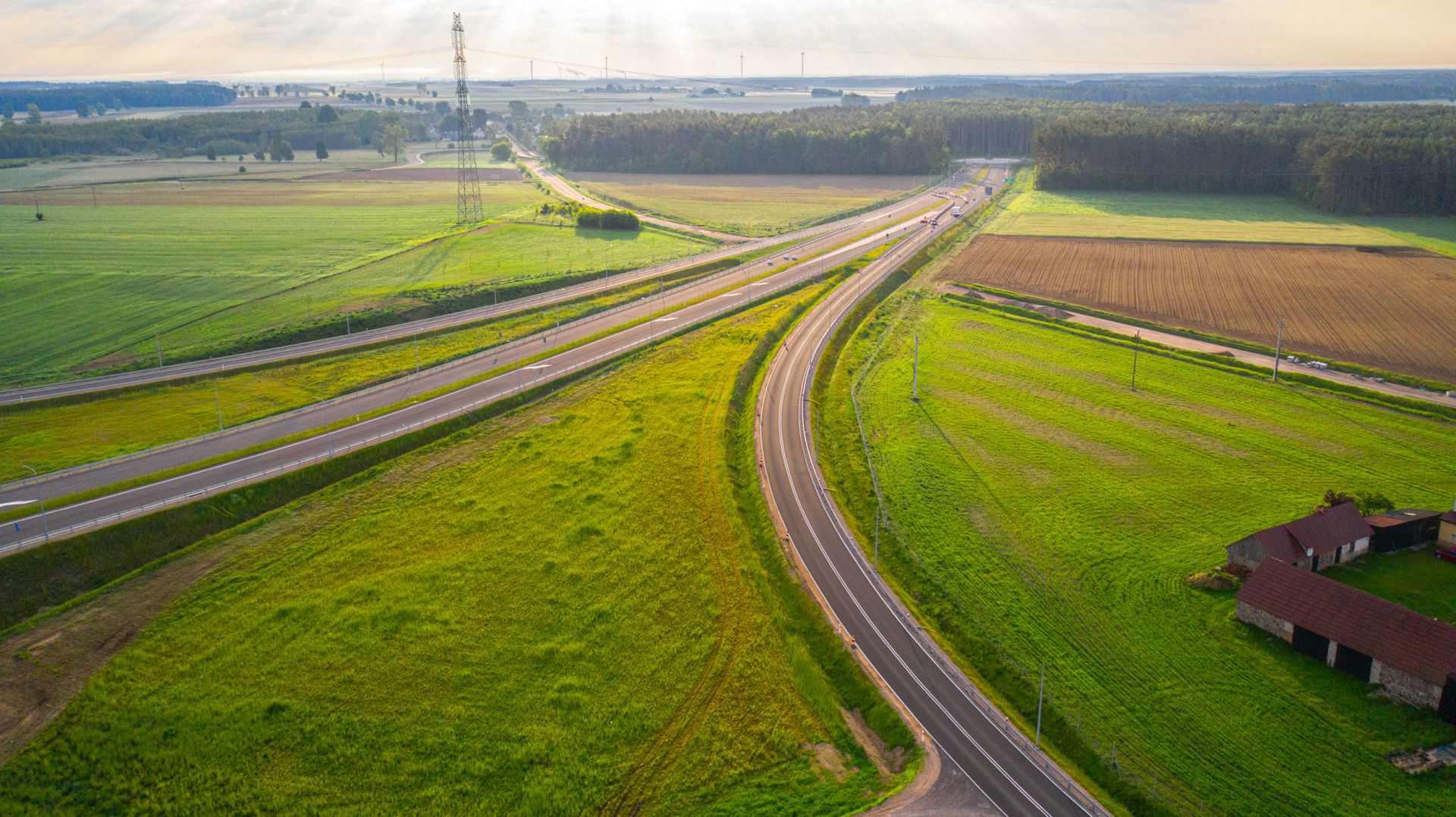 Budowa drogi ekspresowej S61 na odcinku Szczuczyn - Ełk Południe, stan na czerwiec 2022