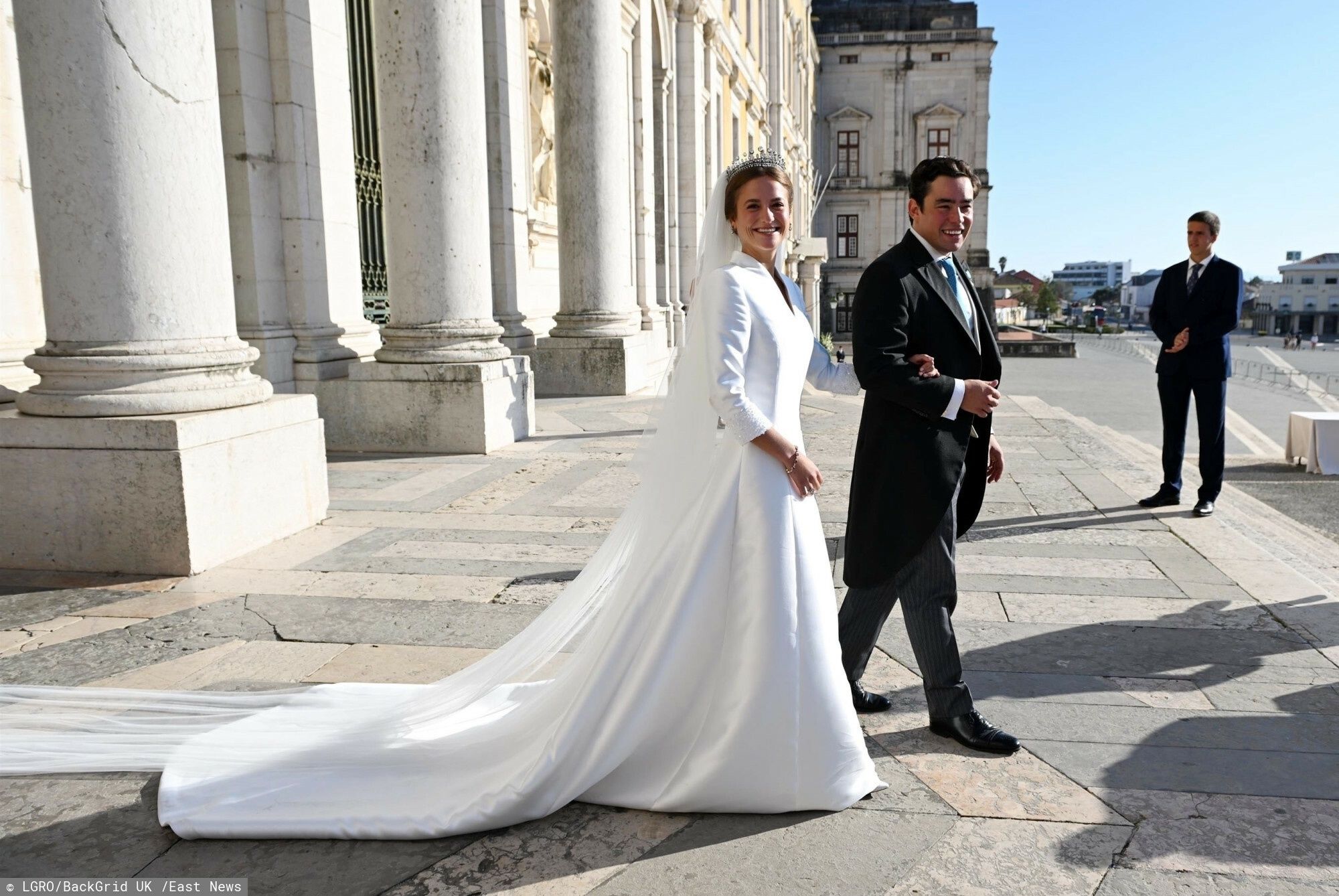 Ślub księżnej Coimbry Marii Francisci de Bragançy i Duarta de Sousy Araújo