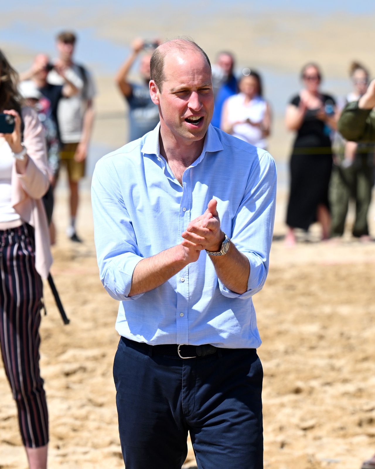 William and Charles are "busy" during Harry's visit to the UK.