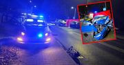 Rodzinna tragedia na drodze. Mąż zginął na miejscu