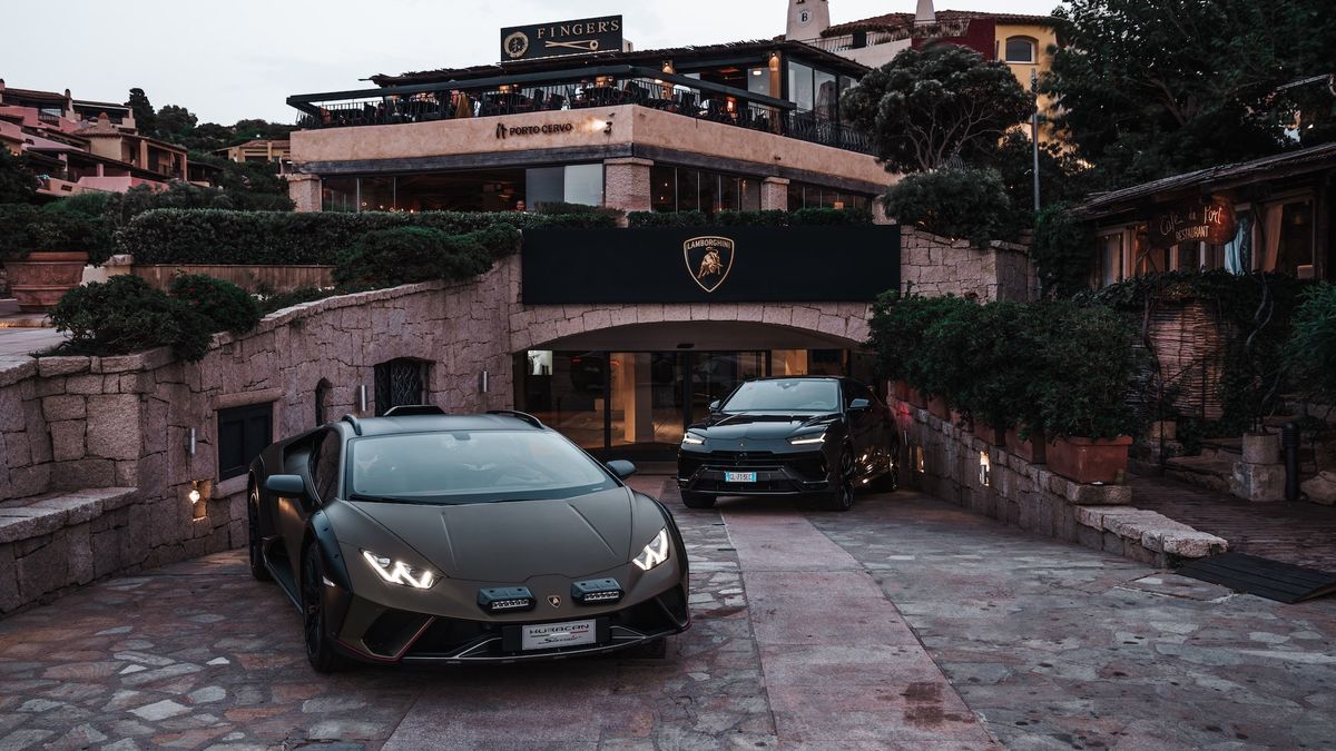 Lamborghini Lounge Porto Cervo