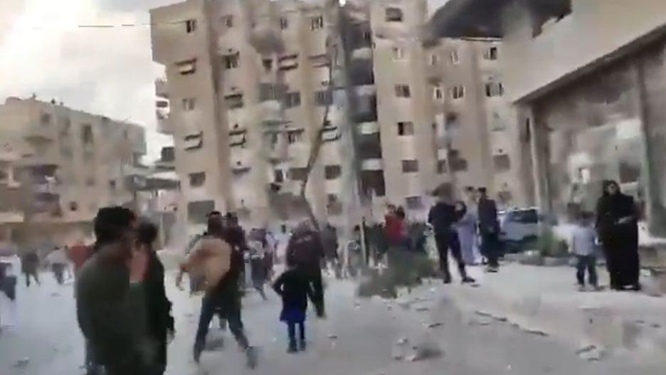 Atak na Damaszek w Syrii 