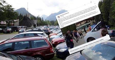 Potężna awantura na parkingu pod Morskim Okiem. Jest nagranie
