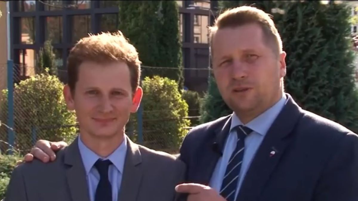 Przemysław Czarnek i Jakub Koper, spot przed wyborami do Rady Miasta Lublin 