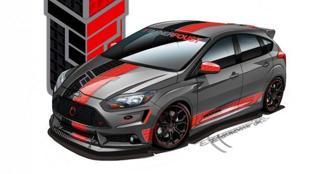 2013 Ford Focus ST Tanner Foust Racing