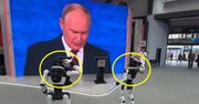 Kuriozalne wideo z Rosji. Roboty salutują na widok Putina