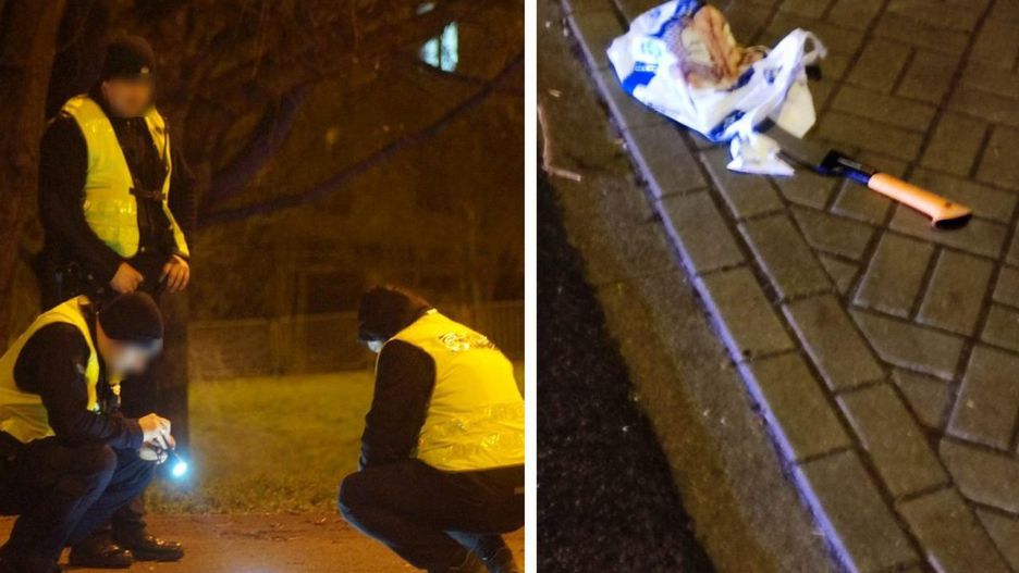 W środku nocy mieszkańcy usłyszeli krzyki