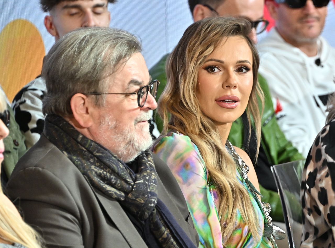 Edward Miszczak i Doda siedzieli obok siebie na konferencji przed Polsat SuperHit Festiwal