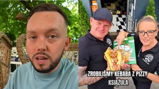 Zrobili kebaba z pizzą Książula. Internauci zażenowani. "Kto normalny to by zjadł?!"