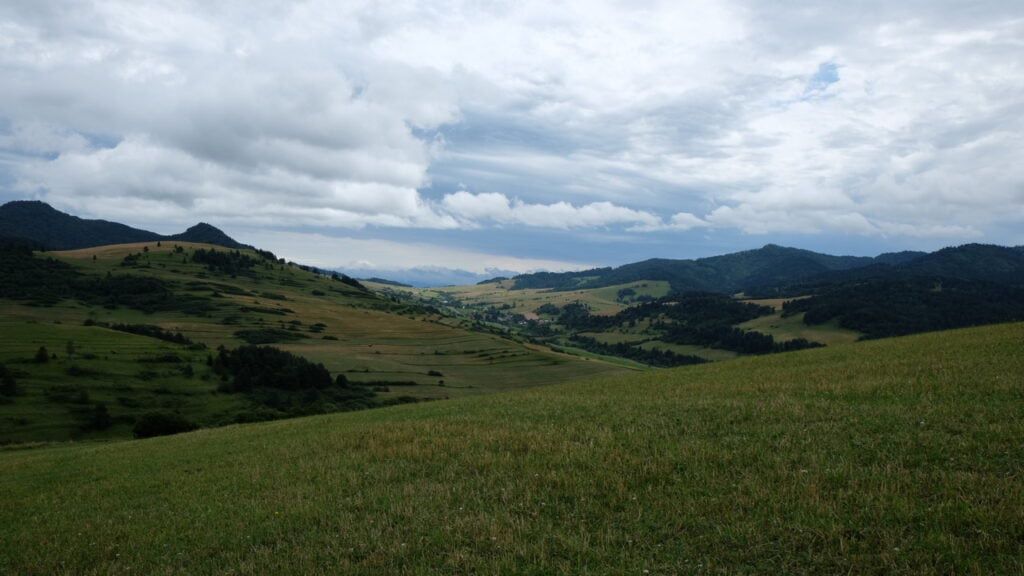 Lipnik w Słowacji - Przełęcz pod Tokarnią
