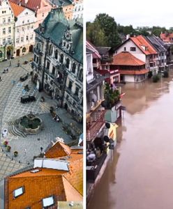 Kłodzko i Lądek Zdrój przed i po powodzi. Nagrania mrożą krew w żyłach