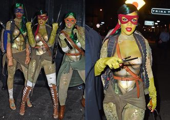 Rihanna przebrała się za... Żółwia Ninja! (ZDJĘCIA)