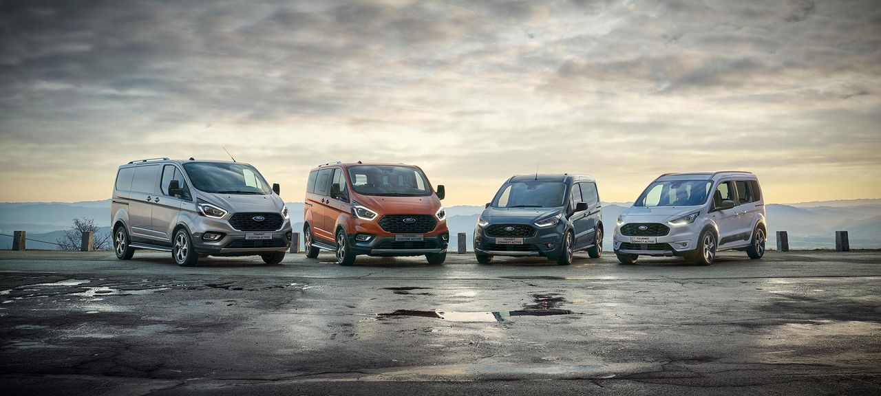 Sprzedaż aut dostawczych w styczniu 2021: mocny start Forda