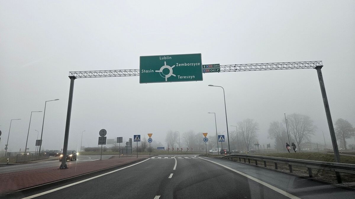 Gęsta mgła i marznące opady