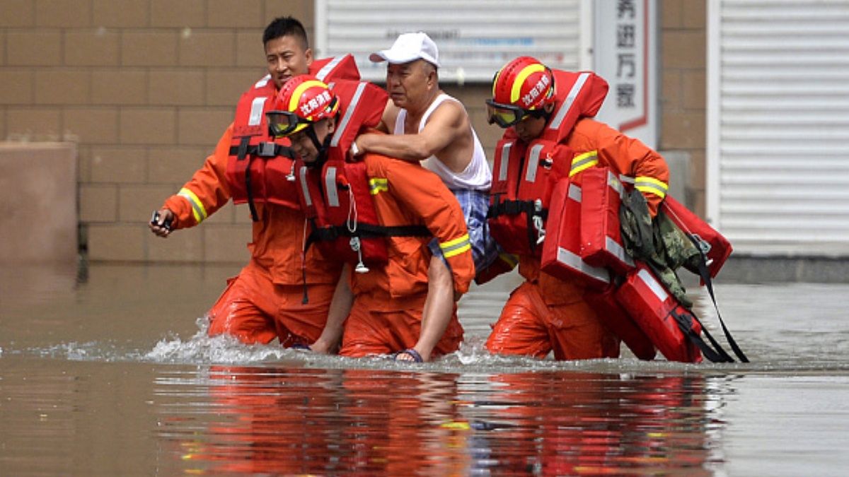 Chiny zostały dotknięte przez serię klęsk żywiołowych 