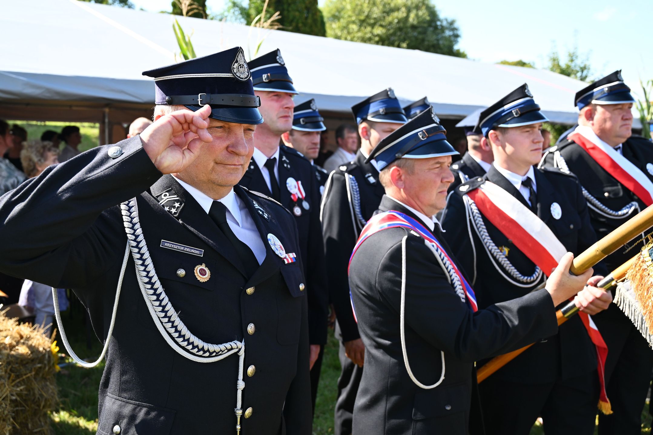 Gospodarzem dożynek gminy Radomin było Płonne