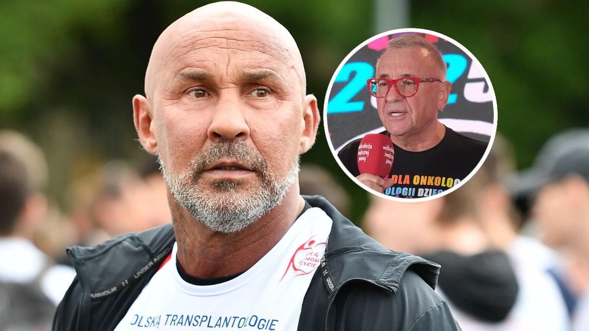 Przemysław Saleta (na zdjęciu w miniaturze: Jurek Owsiak)