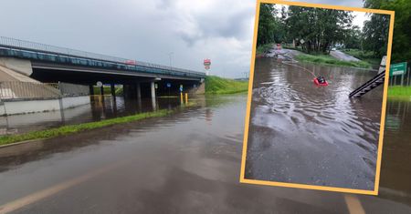 Burze i nawałnice na Śląsku. Zalany szpital, piorun uderzył w dom