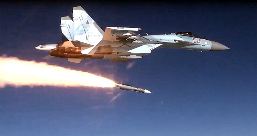 Testy pocisku powietrze-powietrze bardzo dalekiego zasięgu R-37M