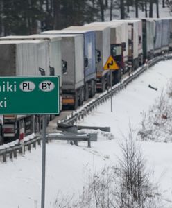 Rekordowo długi korek. W kolejce w Bobrownikach po 80 godzin