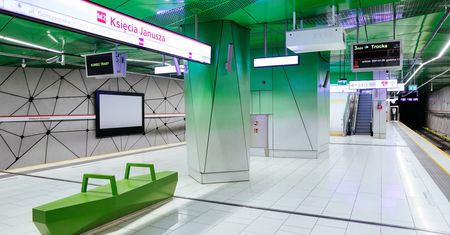 Pociągi linii M2 na skróconej trasie. Kolejna faza budowy metra