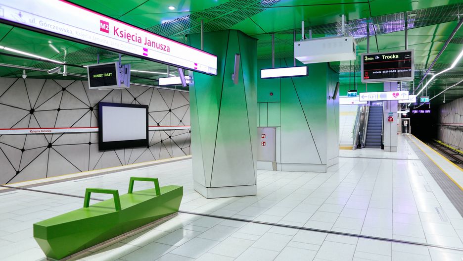 Pociągi linii M2 będą jeździły na skróconej trasie