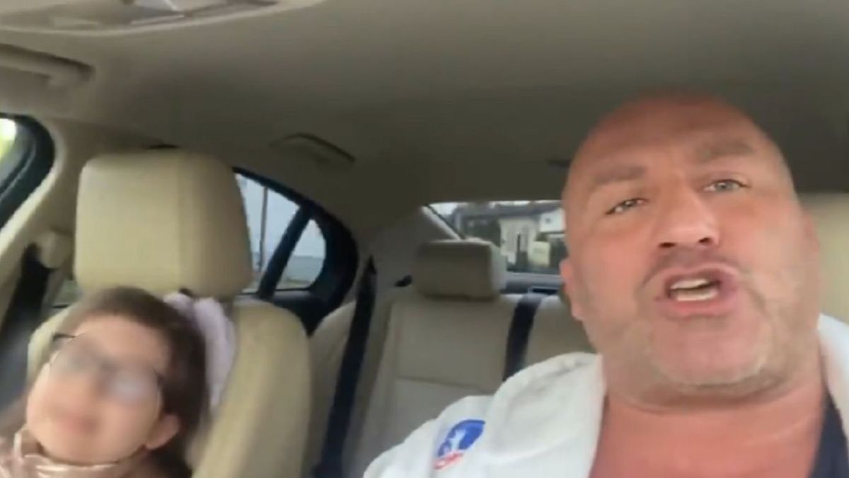 Marcin Najman z córką