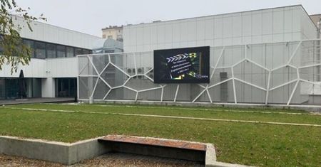 Sosnowiec. Zagłębiowska Medioteka jak kino plenerowe