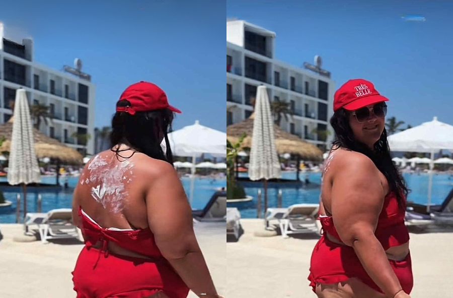 Influencerka plus size pokazała, jak używa kremu z filtrem. Posy