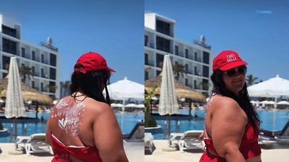 Influencerka plus size pokazała, jak używa kremu z filtrem. Posypała się lawina hejtu