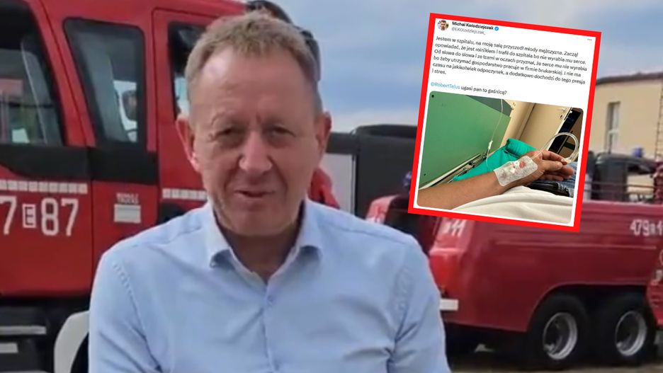 Michał Kołodziejczak pisze ze szpitala do ministra rolnictwa