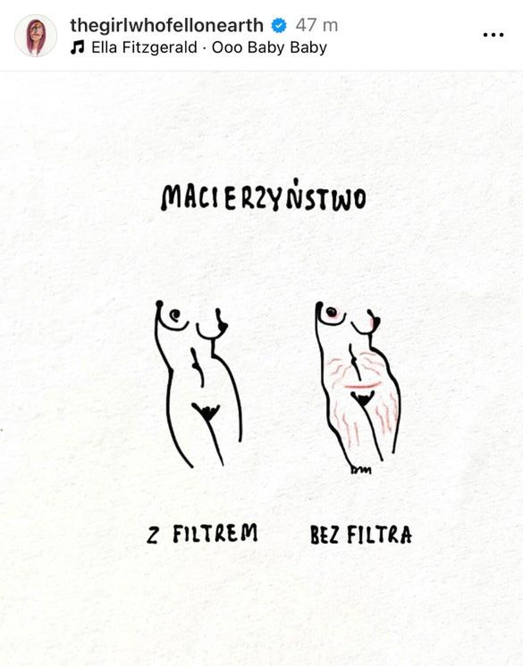 Matylda Damięcka wymownie o macierzyństwie 