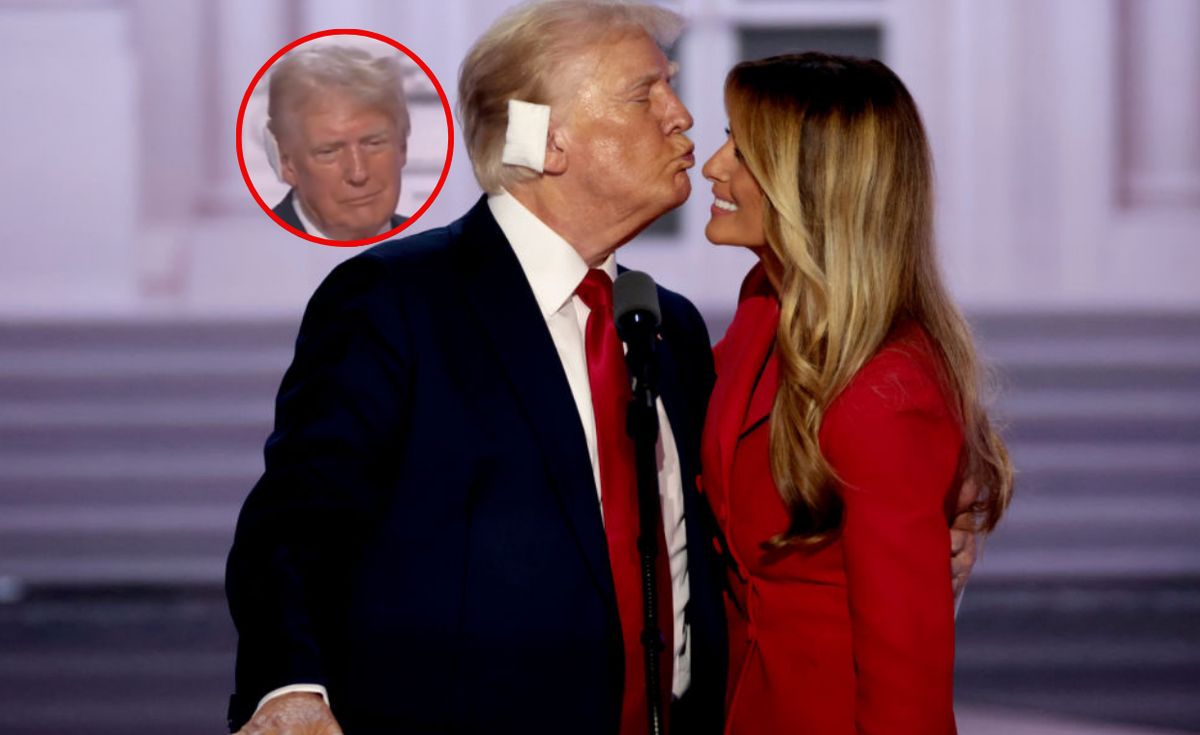 Melania ośmieszyła Trumpa? Niezręczna sytuacja na scenie