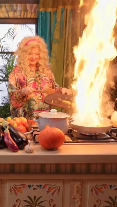 Magda Gessler i wielki ogień na patelni