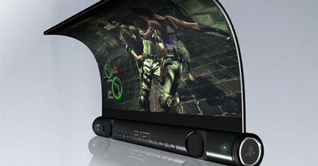 Rozwijany wyświetlacz | Koncept PSP2