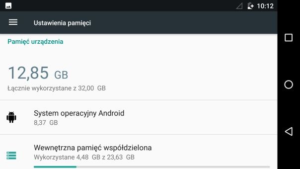 Moto Z pamięć