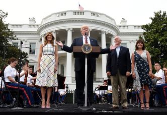 Sielanka Trumpów na Pikniku Kongresowym w Białym Domu (ZDJĘCIA)