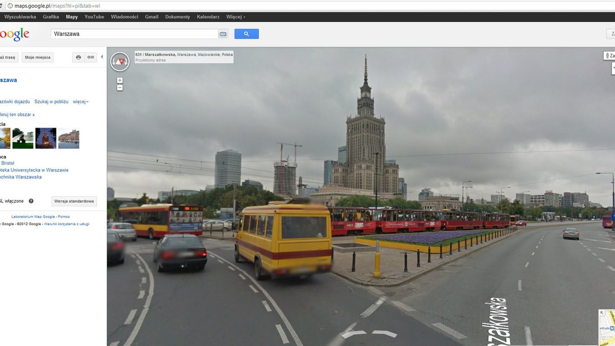 Google Street View już w Polsce - pozytywnie zaskakuje 1