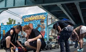 "Zombie" na ulicach USA. Przygnębiające zdjęcia Polaka