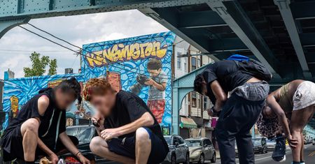 "Zombie" na ulicach USA. Przygnębiające zdjęcia Polaka