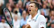 Wimbledon. Hubert Hurkacz wygrał z Rogerem Federerem!
