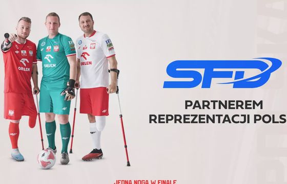 SFD nowym partnerem Reprezentacji Polski w ampfutbolu