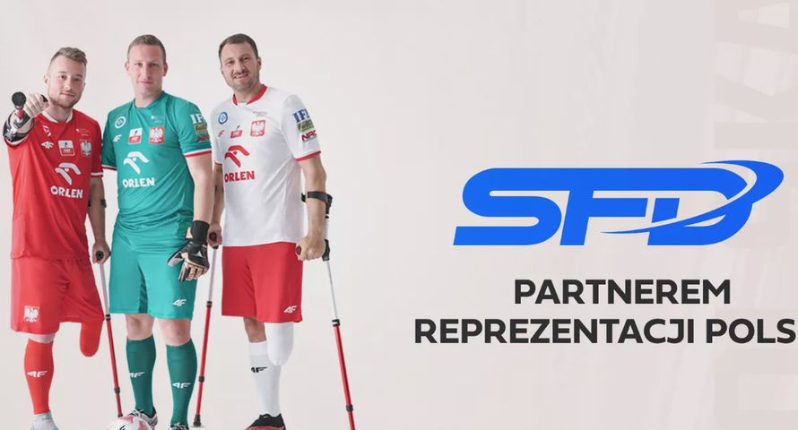 SFD nowym partnerem Reprezentacji Polski w ampfutbolu